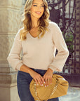 Lia Knot Back Sweater