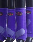 4 Pack Lrg Hilason Horse Medicine Sports Boots Front Rear Hind Leg