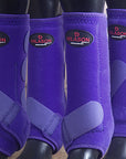 4 Pack Lrg Hilason Horse Medicine Sports Boots Front Rear Hind Leg