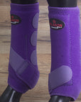4 Pack Lrg Hilason Horse Medicine Sports Boots Front Rear Hind Leg