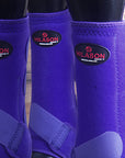 4 Pack Lrg Hilason Horse Medicine Sports Boots Front Rear Hind Leg