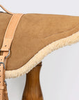 Hilason Natural Horsemanship Leather Bareback Western Treeless Saddle Pad