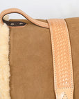 Hilason Natural Horsemanship Leather Bareback Western Treeless Saddle Pad