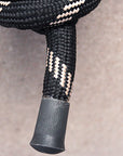 Horse Roping Lead Rope Riding Poly Blue Black White 1/4"X8 Ft Snaps