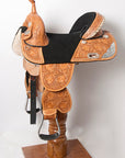 Hilason Western Horse Treeless Trail Barrel Saddle American Leather