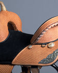 Hilason Western Horse Treeless Trail Barrel Saddle American Leather