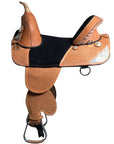 Hilason Western Horse Treeless Trail Barrel Saddle American Leather