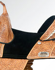 Hilason Western Horse Treeless Trail Barrel Saddle American Leather
