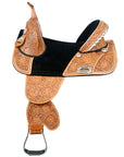 Hilason Western Horse Treeless Trail Barrel Saddle American Leather