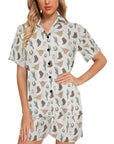 Howdy Highland Cow Women's Western Pajama Set