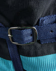 Hilason Western Horse Light Weight Comfort Durable Poly Fly Sheet Black Turquoise