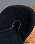 Hilason Treeless Western Trail Barrel American Leather Horse Saddle Tan
