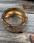Gold Wave Fashion Cuff XI140