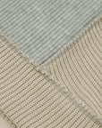 Skylar Long Sleeve Textured Knit Patchwork Hoodie