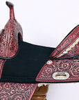 Child Treeless Horse Saddle Western American Leather Barrel Hilason