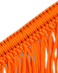 Horse Breast Collar Flat Braided Paracord With Fringes By Hilason
