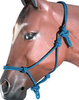 Horse Halter Braided Poly Rope Western Tack By Hilason