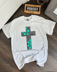 Western Cross Tee or Crewneck