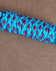 HILASON Horse Roping Lead Rope Riding Poly 1/4 In X 8 Ft Purple-Turquoise