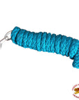 Horse Riding Poly Horse Roping Lead Rope Fuchsia 1/4X 8 Ft Snaps Hilason