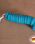 Horse Riding Poly Horse Roping Lead Rope Fuchsia 1/4X 8 Ft Snaps Hilason