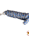 Horse Riding Poly Horse Roping Lead Rope Fuchsia 1/4X 8 Ft Snaps Hilason