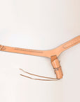 Hilason Western Right Hand Gun Holster Rig 44/45 Cal Leather Cowboy