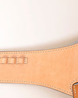Hilason Western Right Hand Gun Holster Rig 44/45 Cal Leather Cowboy