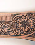 44 In Hilason Western Right Hand Gun Holster Rig 22 Cal Leather Cowboy