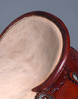 Western Horse Saddle American Leather Ranch Roping Trail Hilason Mahogany