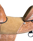 Western Classic Treeless Trail Barrel American Leather Saddle Hilason