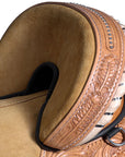 Western Classic Treeless Trail Barrel American Leather Saddle Hilason
