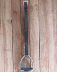 Hilason All English Saddle Leather Stirrup Black With Pair