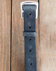 Hilason All English Saddle Leather Stirrup Black With Pair