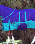 Hilason 1200D Waterproof Winter Horse Neckcover Turnout Blanket Belly Wrap