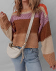 Lydia Cropped Knitted Sweater