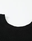 Amelia Back Hollow Out Sweater