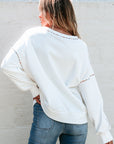 Jordyn Rainbow Pullover Sweatshirt