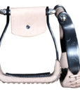 Hilason Western Anodize Aluminium Color Horse Barrel Racing Saddle Stirrups Pair