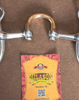5" Hilason Stainless Steel Tom Thumb Horse Bit W/ Copper Highport Mouth
