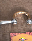 5" Hilason Stainless Steel Tom Thumb Horse Bit W/ Copper Highport Mouth
