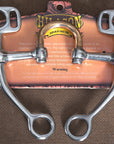 5" Hilason Stainless Steel Tom Thumb Horse Bit W/ Copper Highport Mouth