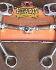 5" Hilason Western Horse Steel Mouth Bit W/ Copper Roller