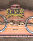 5" Hilason Western Trotting Horse Ring Bit W/ Copper Mouth Link Slide