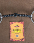 5" Hilason Western Loose Ring Horse Bit W/ Twisted Sweet Iron Mouth