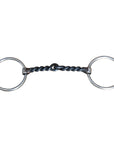 5" Hilason Western Loose Ring Horse Bit W/ Twisted Sweet Iron Mouth