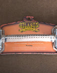 5" Hilason Western Leather Covered Stainless Steel Horse Mouth Bit
