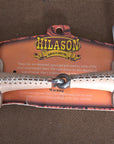 5" Hilason Western Trotting Bit Leather Covered Horse Bit W/ Jointed Mouth