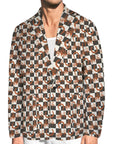 Checkered Rodeo Men's Western Blazer