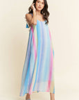 Ombré Rainbow Maxi with Tassles